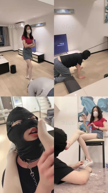 【万一】帆布鞋女神跳踩/踢踹/碾压喂食