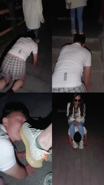 【平凡】深夜户外犬化家奴【上】