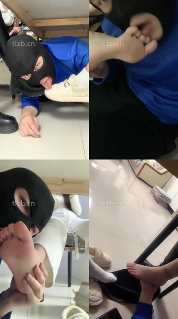 【精神小妹】双S-素人学生主-桌底视角调