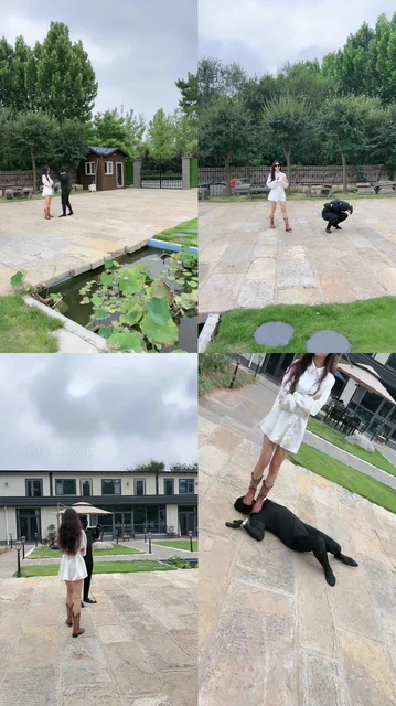 【沅芷大人】户外虐枷锁狗-踢裆/靴碾/踩头