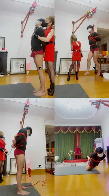 【魔鬼天使】五花大绑吊绑囚禁【双视角版】