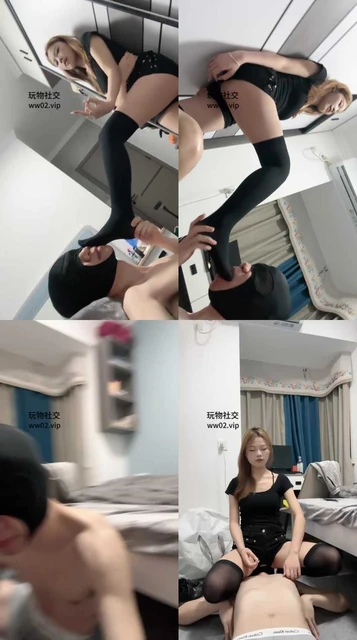 【狗哥】黑丝美腿发骚狂舔/插嘴/坐脸窒息