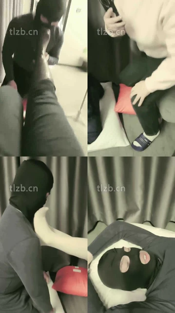 【樊樊】跪舔长靴原味白袜/数据线鞭打