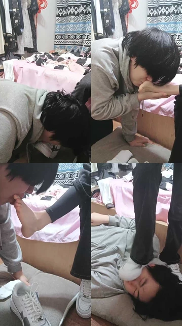 【奶味小仙女】近距离调肥宅-运动鞋踩/闻鞋窝/闻舔白棉袜jio