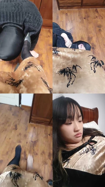 【宴青】钉子高跟-黑丝跪舔/脚蹂躏脸