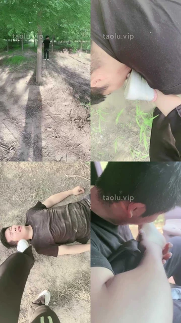 【瑄瑄】户外遛狗-小白鞋踩/舔泥巴鞋/裸足恋足/树枝抽