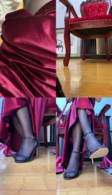 【魔鬼天使】黑丝高跟诱惑-碾压踩狗头