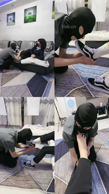 【鱼糯糯】运动后原味鞋袜强迫奴舔