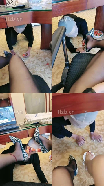 【诗恩大大】桌底视角-下贱员工黑丝高跟喂食