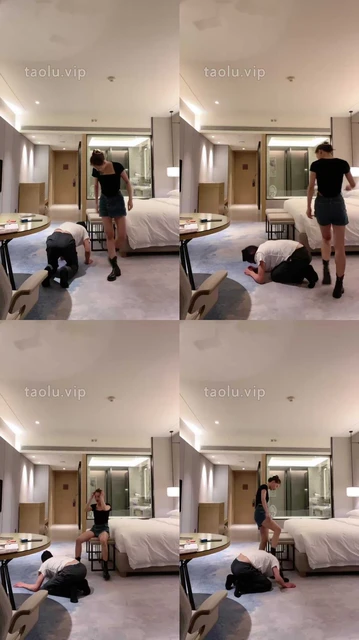 【盖洛】粗跟硬底皮鞋猛踹