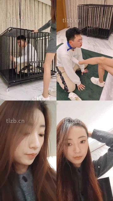 【森田熙子】狗笼圈养同事-踩狗爪/骑马/吃短袜/虐乳