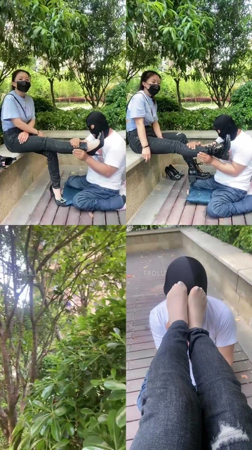 【巴莉女王】楼下羞辱狗畜生