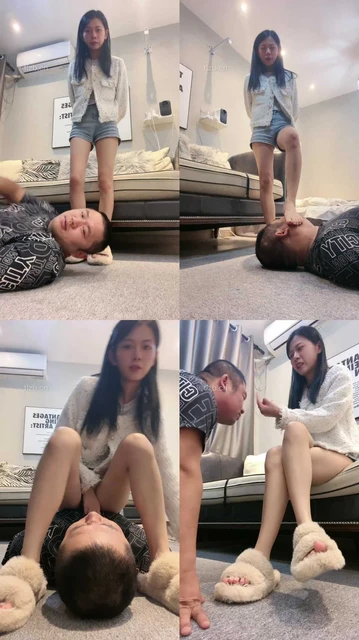 【樱木花椒】御姐女神范脚耳光扇晕猪头