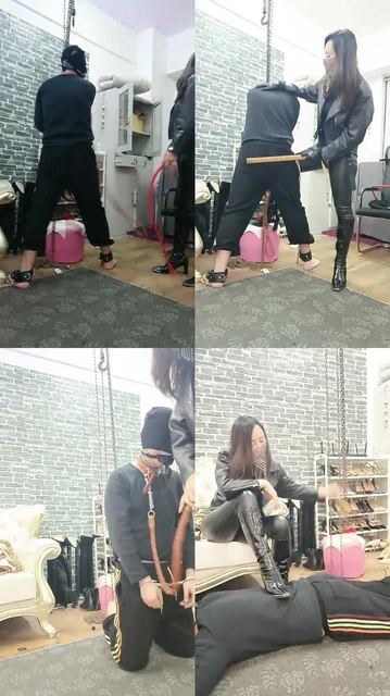 【咩主】吊绑狠踹抽狗