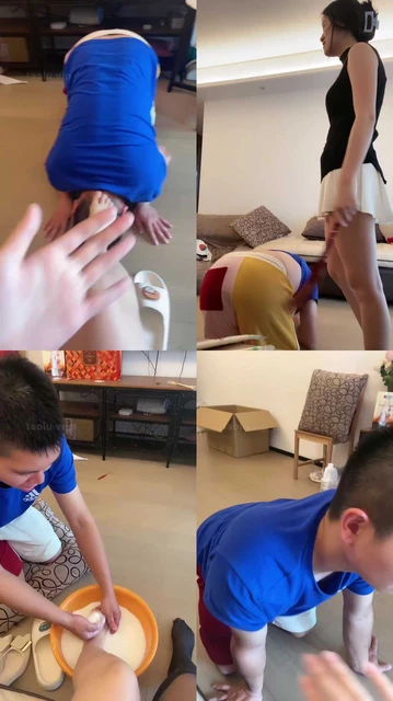 【甜味药丸】教训家奴-高跟踩踏/骑马/脚喂牛奶/深喉