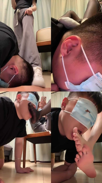 【阿月】沉浸式-空军一号+白袜+黑丝蹂躏狗奴