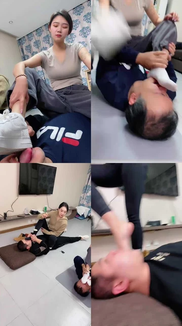 【麋鹿银儿】双S强制父子舔脏鞋臭袜