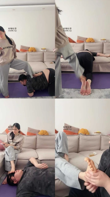 【埋汰】玉足踩虐狗哥哥