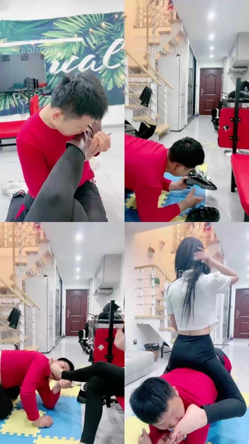 【兔兔大人】舔高跟长靴/鞋踩狗爪/裸足深喉/舔脏鞋/骑马