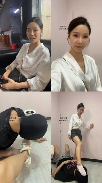 【狗哥】小白鞋船袜-公司楼下开发下班小姐姐