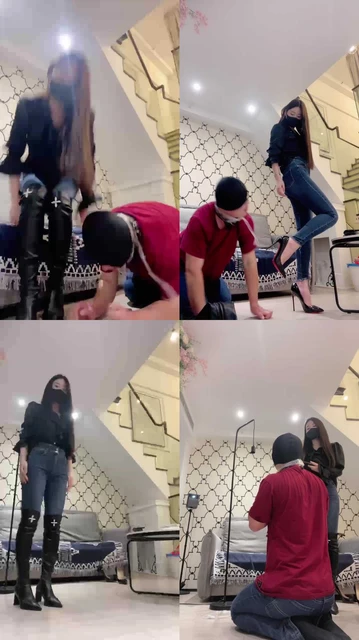 【仙女殿下】车模长靴虐杀