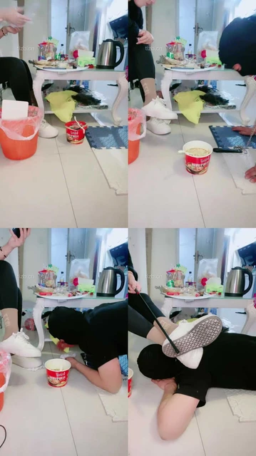 【薇主】奖励家奴吃圣水泡面