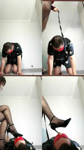 【婷婷婷】性感女神S-黑丝高跟美腿虐