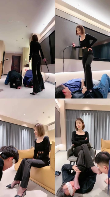 【简一】白领高跟黑丝-骑马/人肉坐垫/鞭打踩踏