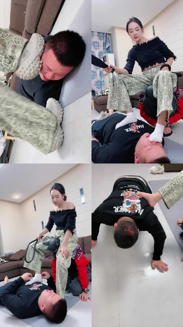 【麋鹿银儿】素人S酒后戏耍狗