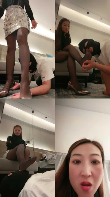 【魅儿】骑狗背/高跟黑丝碾压踩/抽耳光胯下辱/脚深喉