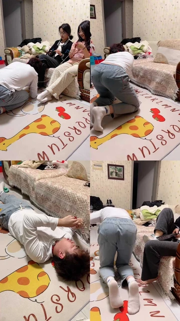 【学生双主】双S-首次开发品尝口水/圣水-原味白袜脚虐