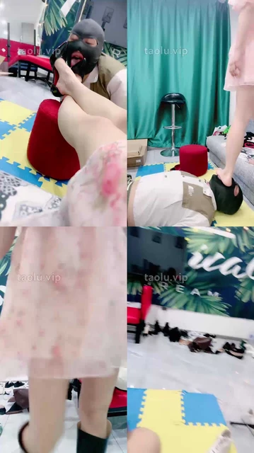 【兔兔大人】折磨鞋奴/舔到舌头出xue/狗嘴洗脚