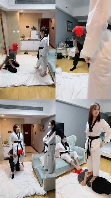 【艾莉】双S跆拳道制服-暴力踢踹