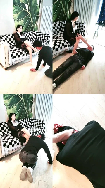 【艺颜S】恋足羞辱场