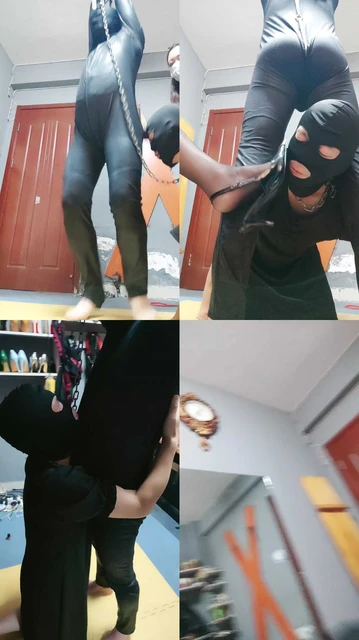 【东营天香百合】铁链捆绑吊绑囚禁虐双奴/奴下奴