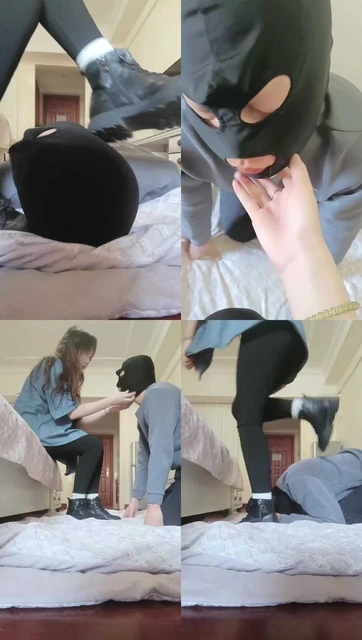 【林十七】脏鞋碾压踩狗脸/耳光/舔鞋底