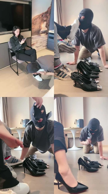 【上海赵丽颖】情侣主剧情-绿帽求虐-舔鞋吃袜子/下跪求饶