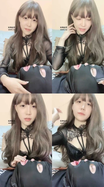 【鹿可】性感女神近距离喂口水