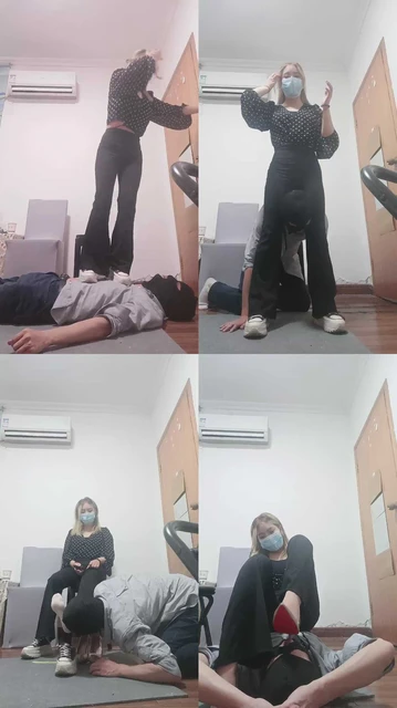 【杺月】坐脸窒息/全体重踩踏