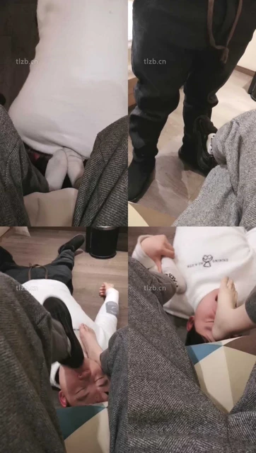 【梦熙】和男友逛街后让绿帽舔鞋袜