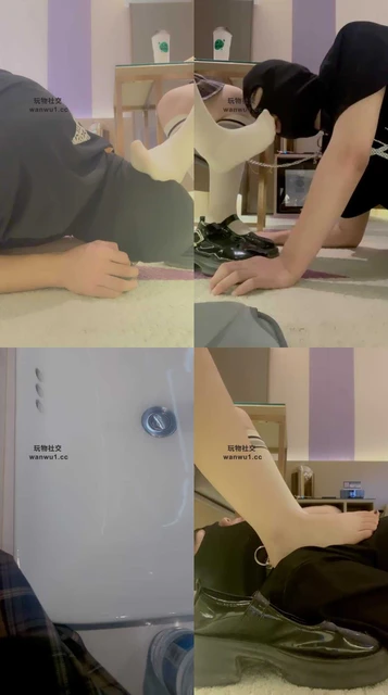 【姜果果】皮鞋白袜踩虐/虐乳滴蜡/喝洗脚水