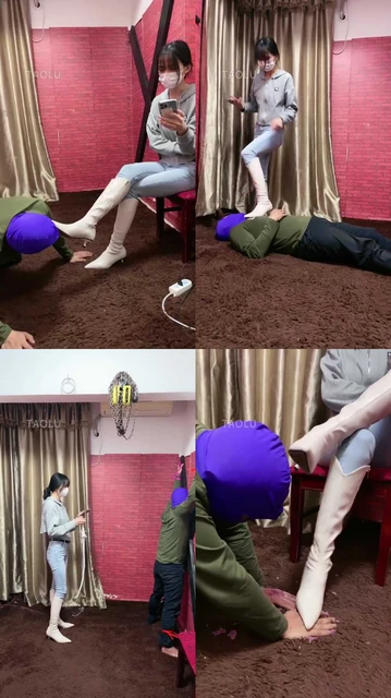 【暴力美学】白靴提档骑马/滴蜡/蛇鞭鞭打/裸足窒息