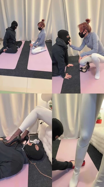 【苒溪】被普拉提教练训成狗