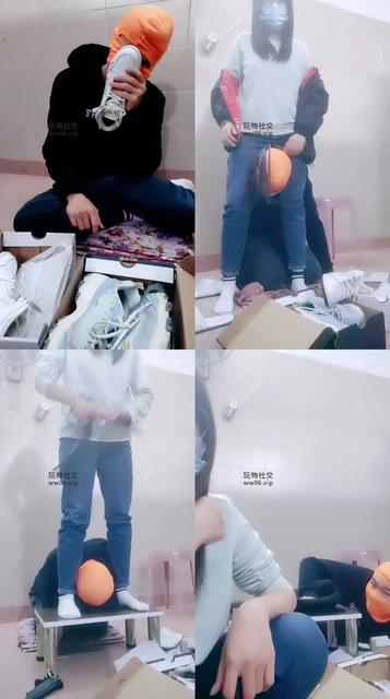 【奇了怪了】跪舔多双脏运动鞋/白袜气味辱