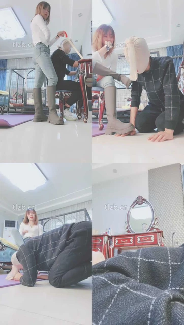 【果儿】长靴S-白袜闻舔/狗笼囚禁