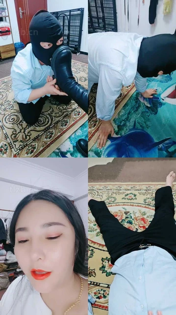 【西安欣】跪舔脏长靴/喂口水/臭脚捂脸/骑马