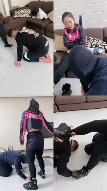 【麋鹿银儿】机车女孩首调废物奴