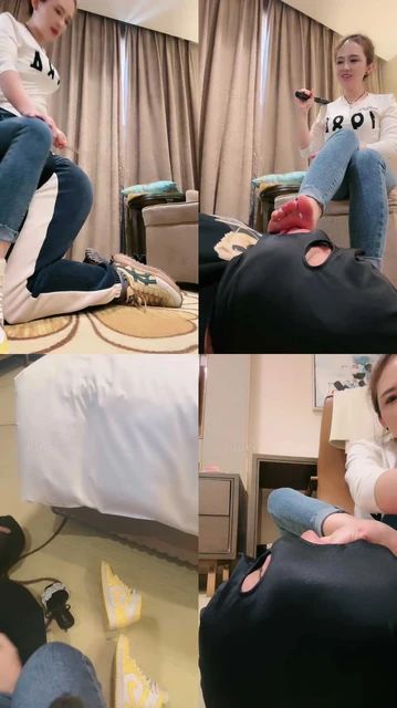 【沐阳大小姐】藤条狠抽/高跟踩狗舌/狂吸臭船袜/虐乳/脚插嘴