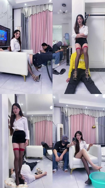 【麋鹿银儿】坐脸窒息/铆钉高跟踩虐/坐狗头/咬肉