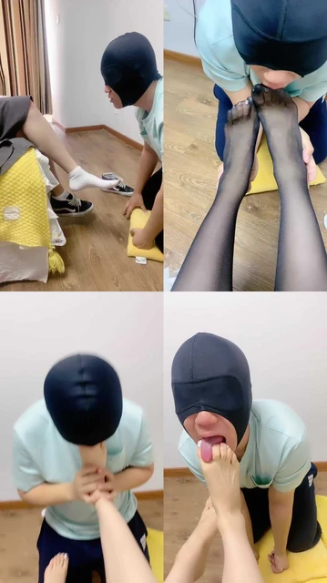 【P崽】脏鞋白棉袜黑丝气味辱/插嘴玩狗舌